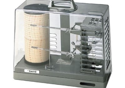 isuzu sato thermo-hygrograph temperature data logger