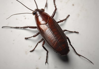 A small green insect with long antennae is perched on a piece of rough, textured wood. The background appears to be a blurred natural setting, likely outdoors, with some greenery visible.
