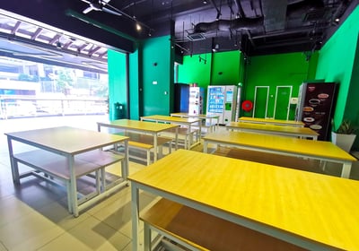 lobby at the front entrance of D28 Damansara