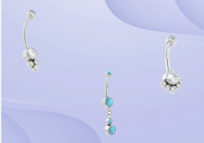 Navel Piercing Bars Belly Bars