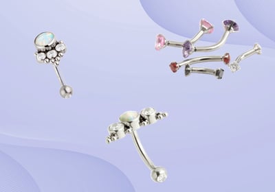 Rook & Eyebrow Jewellery Barbells & Hoops