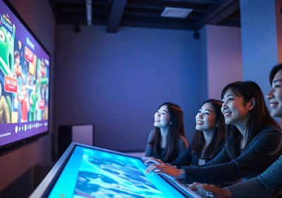 Interactive Event and commercial 