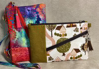 colorful small purses