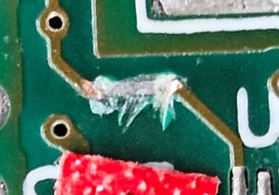 Trace repair - detached