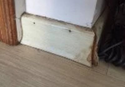 TROCA DE RODAPÉS DANIFICADOS