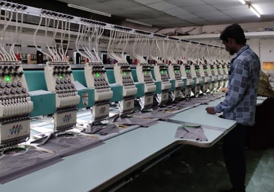 Print Embroidery Apparel Tirupur India Services