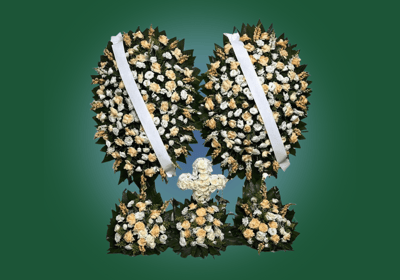 Imagem de conjunto de flores  A super luxo II  do grupo maya do serviço funerário de são paulo
