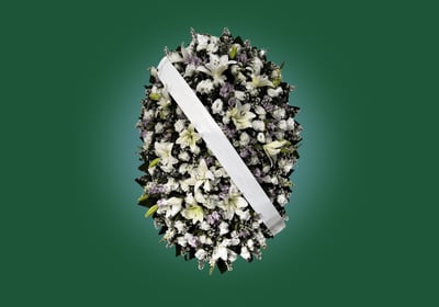 Imagem de coroa de flores A Premium II do grupo maya do serviço funerário de são paulo