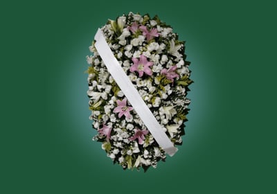 Imagem de coroa de flores A Premium III do grupo maya do serviço funerário de são paulo