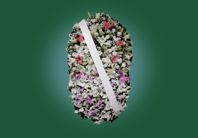 Imagem de coroa de flores A super premium do grupo maya do serviço funerário de são paulo