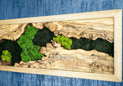 Quadro-legno-artigianale-muschio-bio-legno