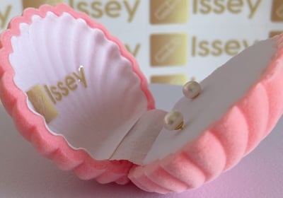 IsseyID Freshwater Pearl Stud Earrings