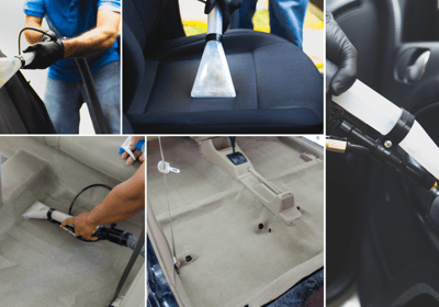 limpeza e higienização de estofados de carro UPA Estofados