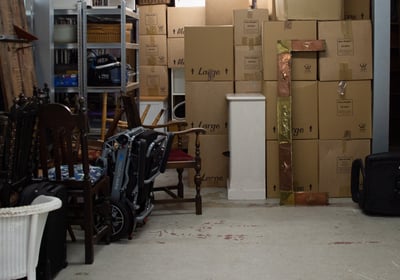 storage unit for a removals company