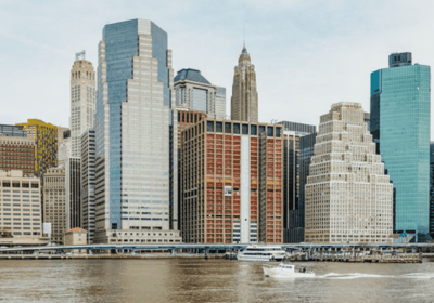 Paseo en barco por el río Hudson en New York