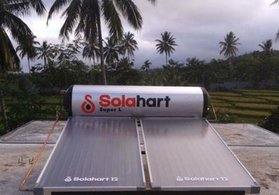 Service solahart solar water heater
