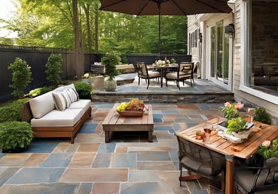 stunning backyard patio design