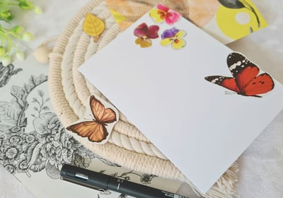 make your own stationery for card making