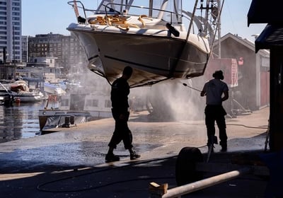 Florida boat washing services