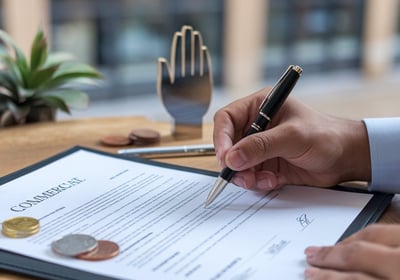 Análise e organização de documentos para licitação