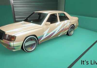 Soft Pink Champagne V-hammer Benzo