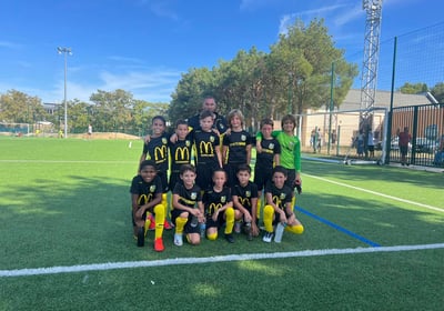 équipe AUC Football Aix-en-provence