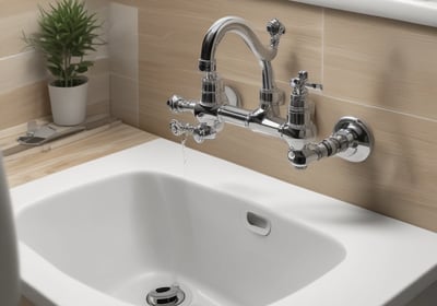 Installation d un lavabo et robinet encastré à Ajaccio , Corse du Sud