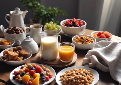 A vintage typewriter with a piece of paper inserted, displaying the words 'HOLISTIC HEALTH' in bold, capital letters.
