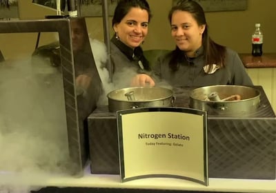 Liquid ntrogenIce cream catering Richmond, Va