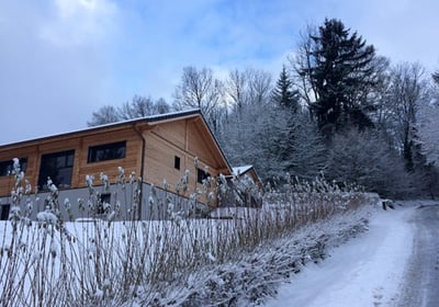 La chambre des Gardannes située sur les hauteurs du village d’Etaux, à 3 min de La Roche-sur-Foron