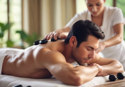 Hot stones massage Cheltenham