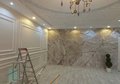 ديكورات داخلية دهانات أسقف جبس يلاط براويز جبس