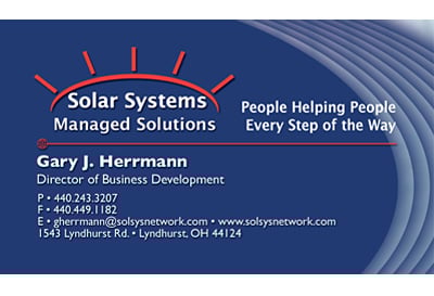 Solar System Biz Card