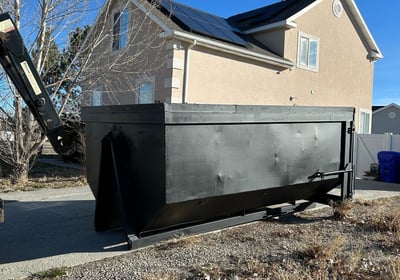 dumpster rental at a personal residence