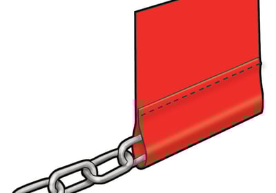 chain pocket for spray booth curtains smart repair curtain
