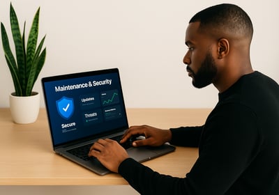 Gardez votre site rapide, sécurisé et à jour grâce à notre service de maintenance. Sauvegardes, mise