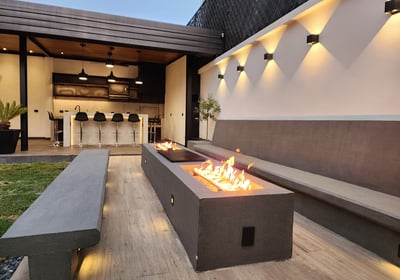 Terraza Chimenea