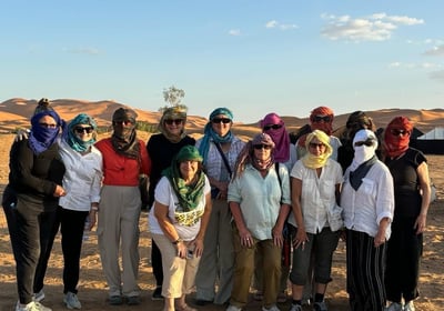 chigaga desert trekking -  Walking with Nomads in  the Moroccan Sahara chigaga desert trekking - trekking in morocco