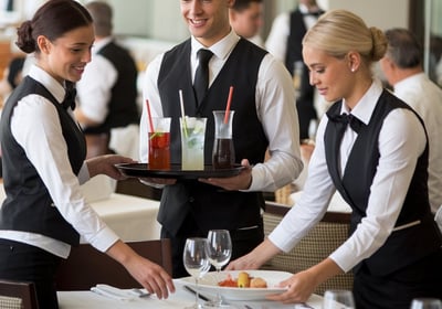 SERVICIO DE MESEROS PARA EVENTOS EMPRESARIALES- 15 AÑOS -CUMPLEAÑOS- MATRIMONIOS- Y BABY SHOWER