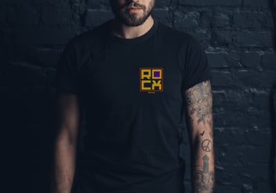 Camiseta Bla Artes estilo Rock presente 