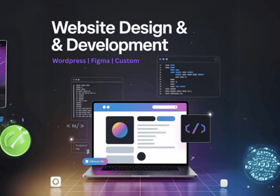 Designing responsive and conversion-focused websites for businesses at Advertizer Digital Powerhouse