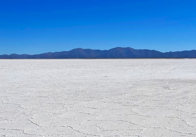 Salinas Grandes Salt Flats in Jujuy, Argentina
