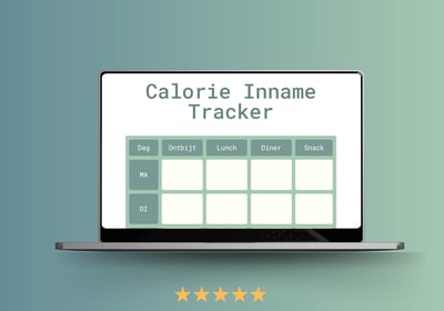 digitale calorie inname tracker