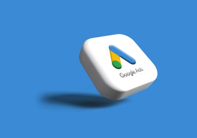 a white dicer with a google logo on it