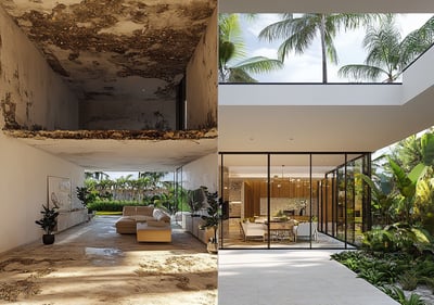 Remodelación de interiores con diseño bioclimático en Tulum