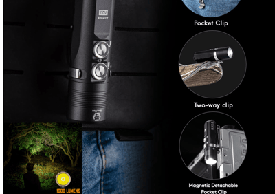 RovyVon A23 flashlight