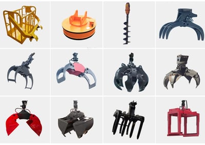 ZORY Grapple Attachments of material hander crane