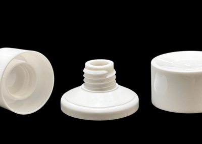 Plastic Tube Head Shoulders and Standup Cap in Universal Sizes for Lamitube Ready Available