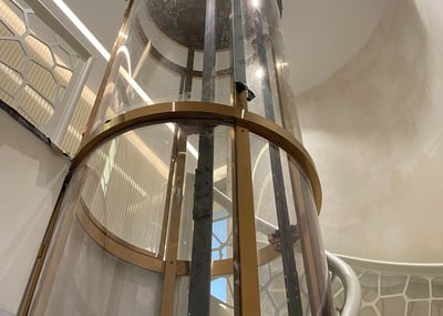 oval tüp asansör