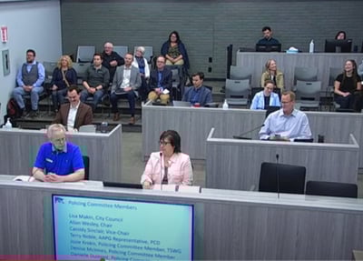 Allan Wesley presentation to Fort Sask City Council